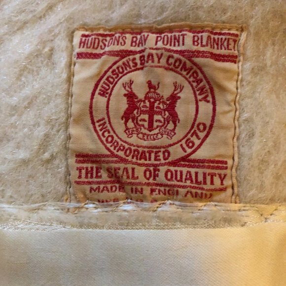 Hudson Bay Point Blanket Bedding Vintage Hudson Bay Point Blanket